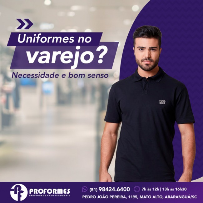 Uniformes no varejo? Necessidade e bom senso