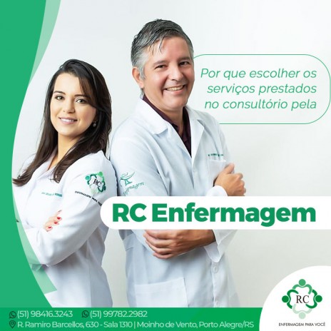 Por que escolher os serviços prestados no consultório pela RC Enfermagem?