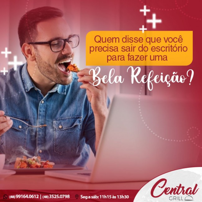 Quem disse que você precisa sair do escritório para fazer uma bela refeição?