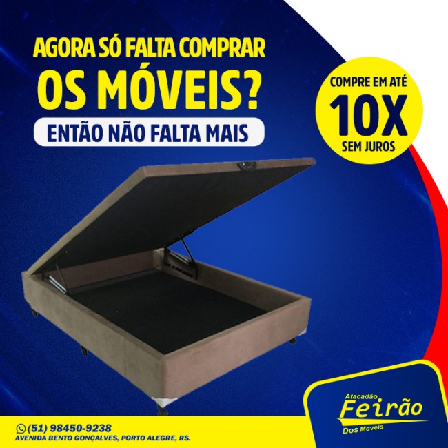 Agora só falta comprar os móveis? Então não falta mais