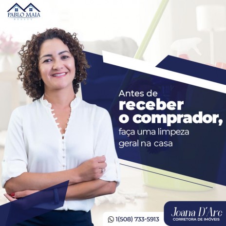 Antes de receber o comprador, faça uma limpeza geral na casa