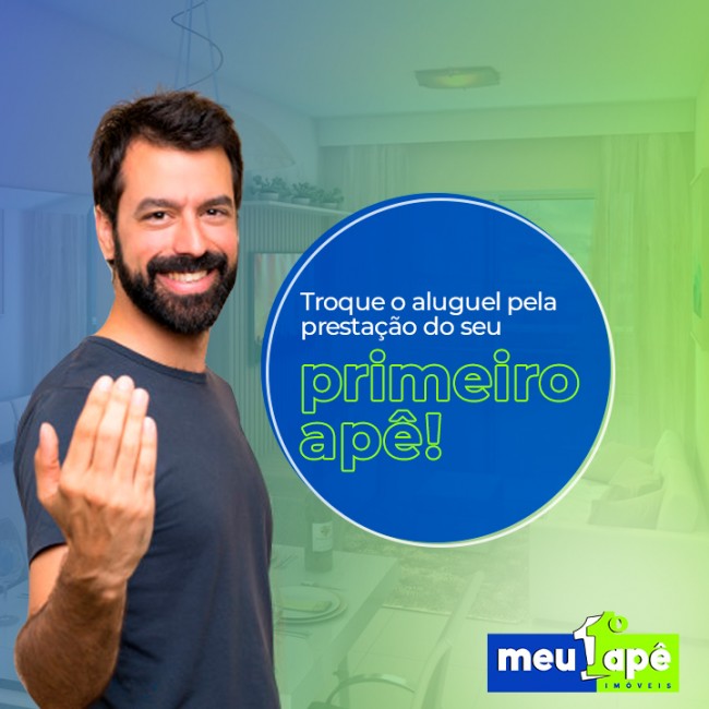 Troque o aluguel pela prestação do seu primeiro apê!