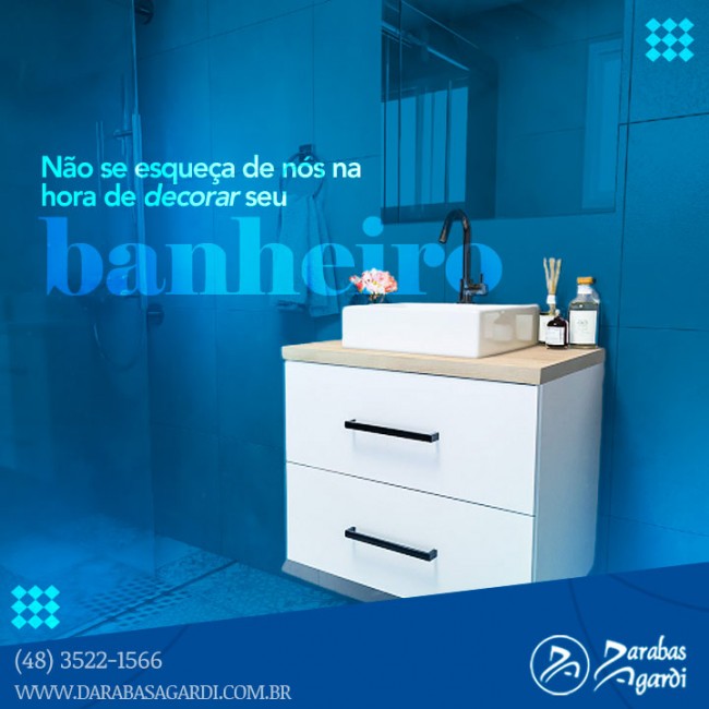 Não se esqueça de nós na hora de decorar seu banheiro!