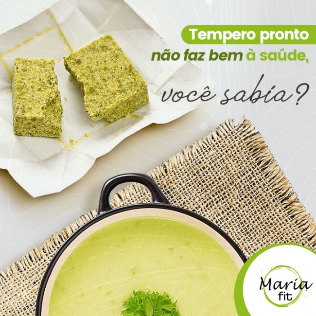 Tempero pronto não faz bem à saúde, você sabia?