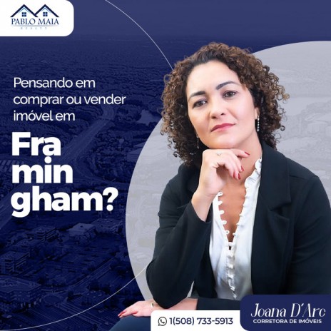 Pensando em comprar ou vender imóvel em Framingham?