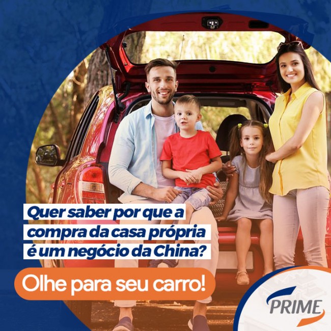 Quer saber por que a compra da casa própria é um negócio da China? Olhe para o seu carro