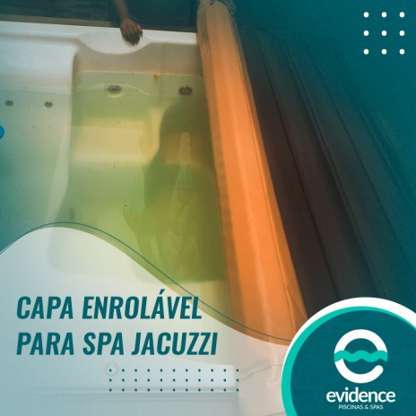 Capa enrolável para Spa Jacuzzi