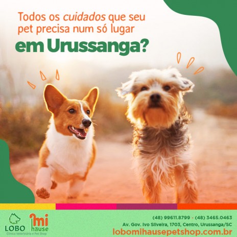 Todos os cuidados que seu pet precisa num só lugar em Urussanga?