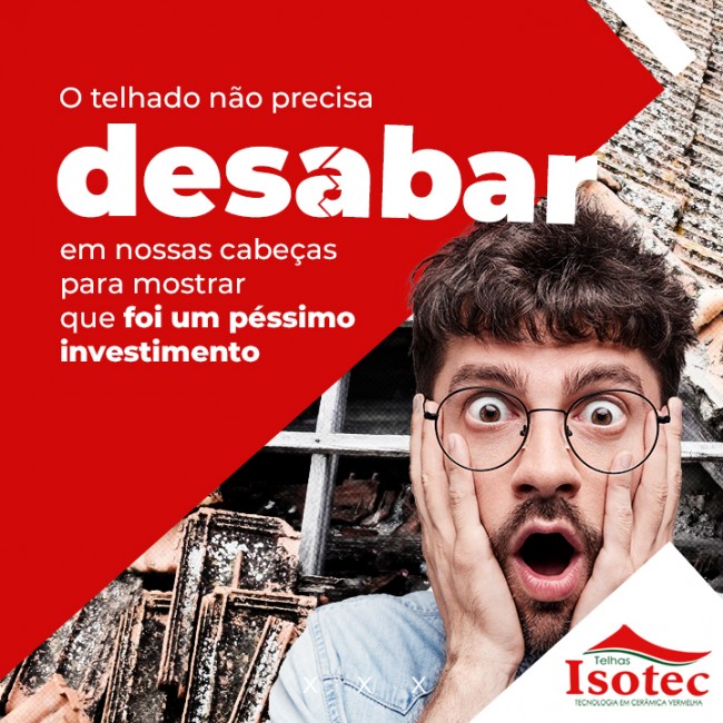 O telhado não precisa desabar em nossas cabeças para mostrar que foi um péssimo investimento.