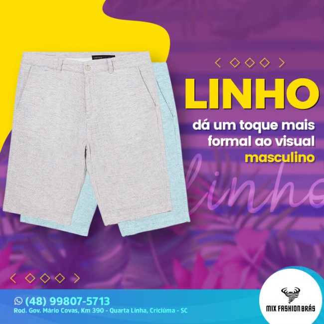 Linho dá um toque mais formal ao visual masculino mesmo no verão