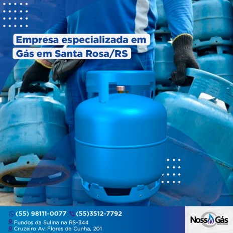 Empresa especializada em Gás de cozinha em Santa Rosa SC