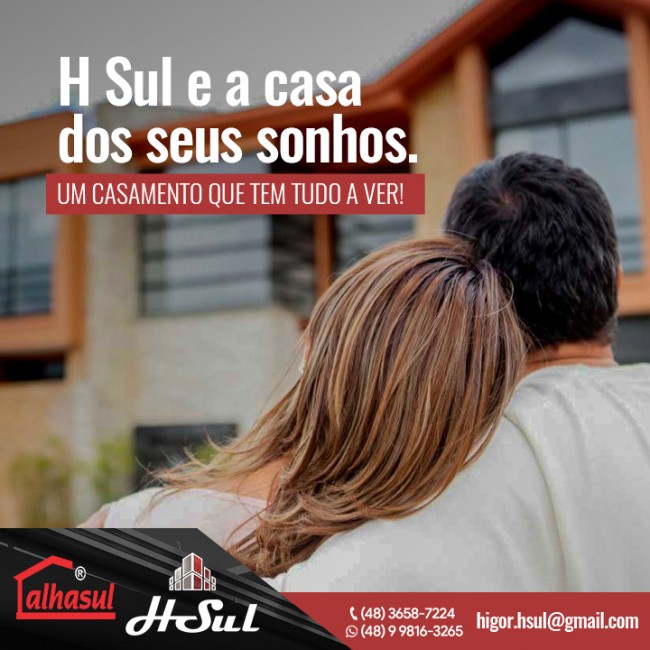 H Sul e a casa dos seus sonhos. Um casamento que tem tudo a ver