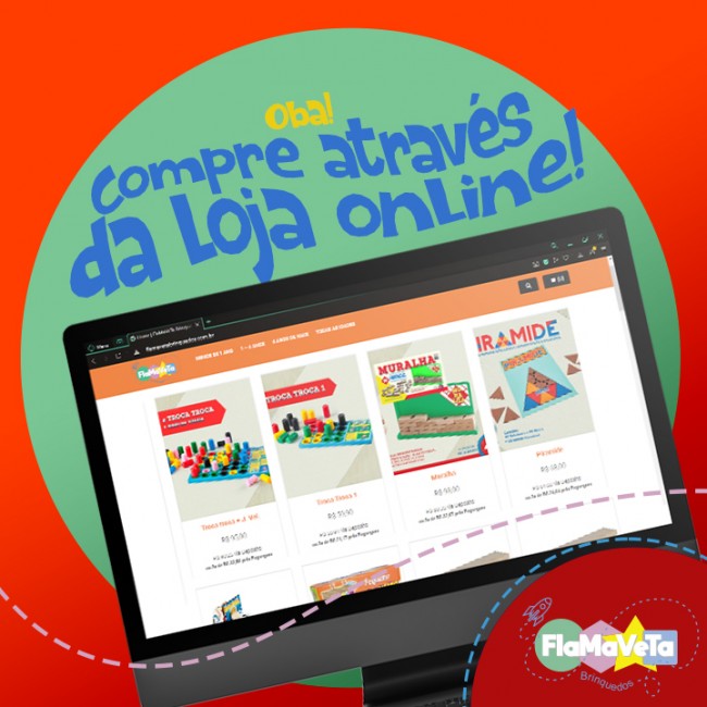 Oba! Compre através da loja online!