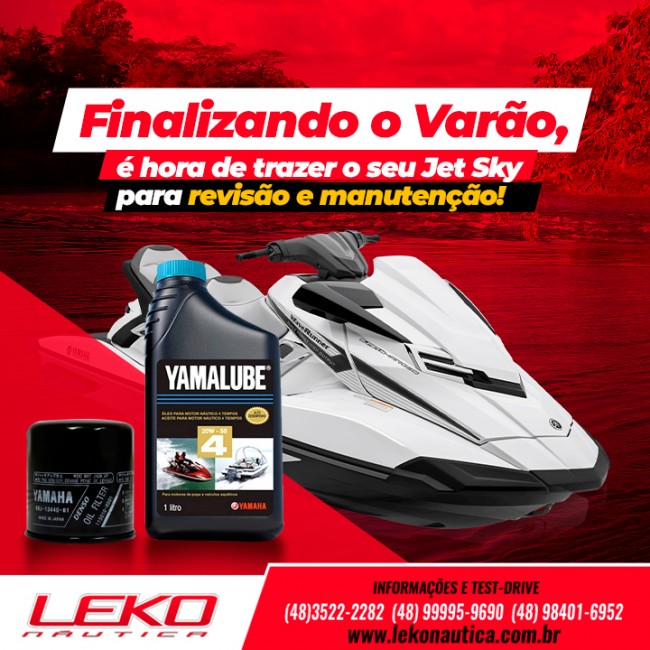 Finalizando o Varão, é hora de trazer o seu Jet Sky para revisão e manutenção!