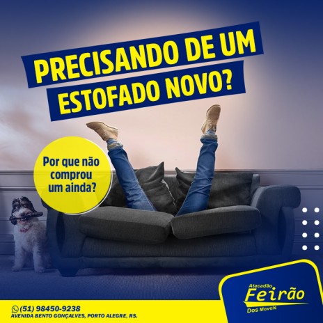 Precisando de um estofado novo? Por que não comprou um ainda?