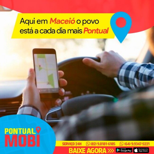 Aqui em Maceió o povo está a cada dia mais Pontual