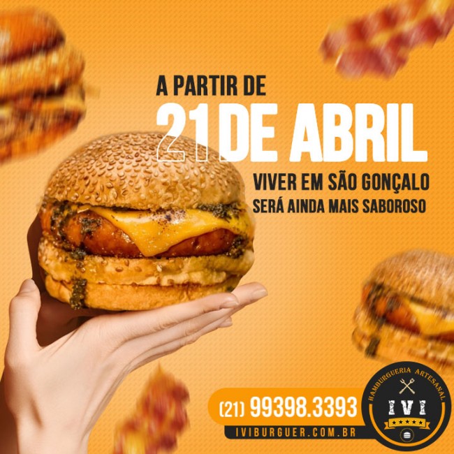 A partir de 21 de abril, viver em São Gonçalo será ainda mais saboroso