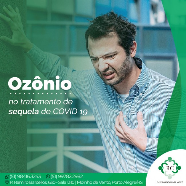 Ozônio no tratamento de sequelas de Covid-19