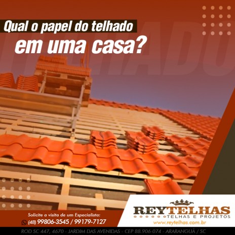 Qual o papel do telhado em uma casa?