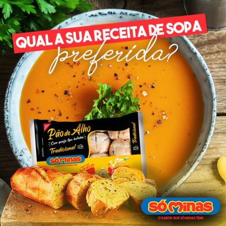 Qual a sua receita de sopa preferida?