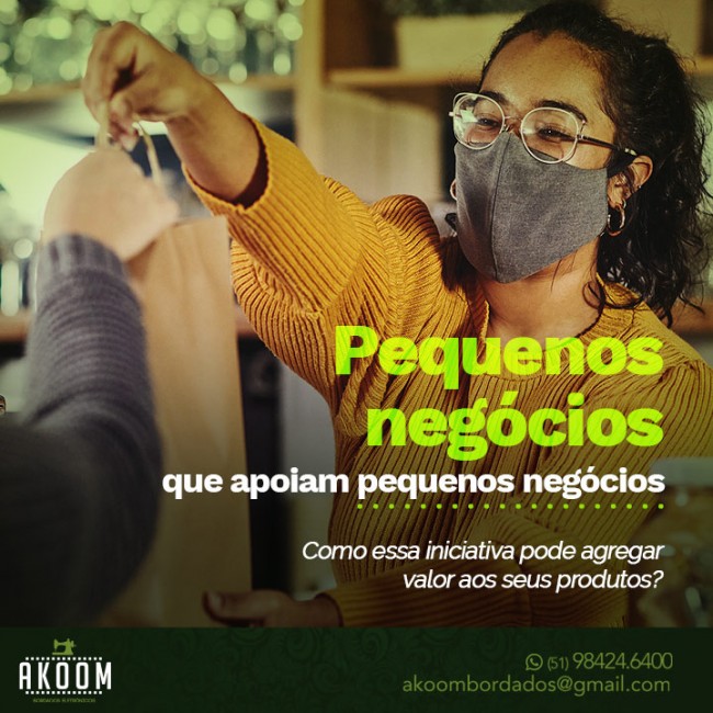 Pequenos negócios que apoiam pequenos negócios