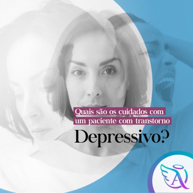 Quais são os cuidados com um paciente com transtorno depressivo?