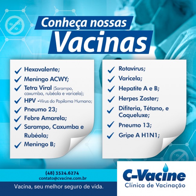 Conheça nossas Vacinas