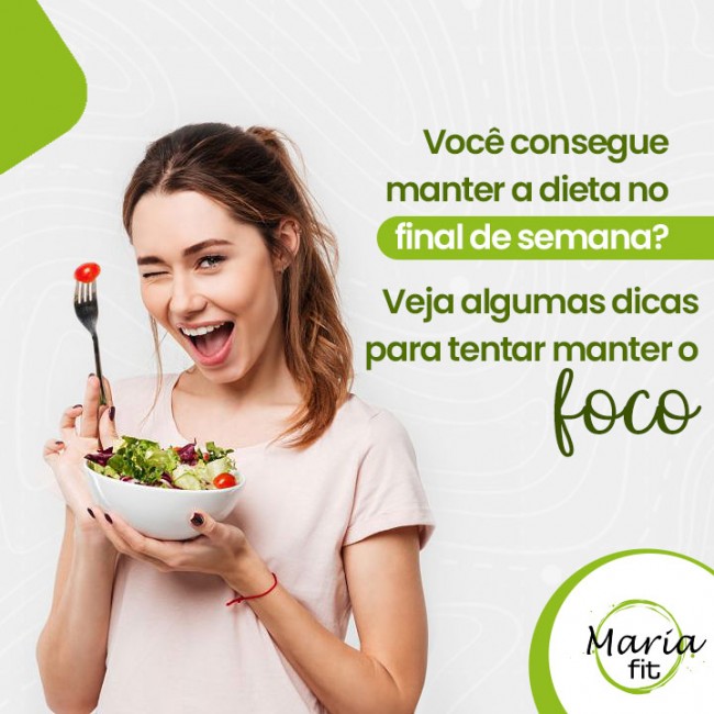 Você consegue manter a dieta no final de semana? Veja algumas dicas para tentar manter o foco