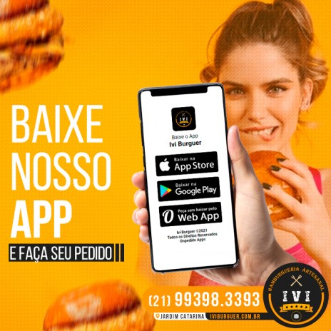 Baixa nosso app e faça seu pedido