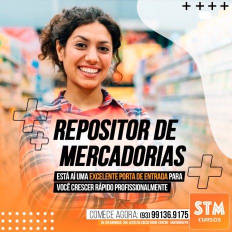 Repositor de mercadorias? Está aí uma excelente porta de entrada para você crescer rápido profissionalmente