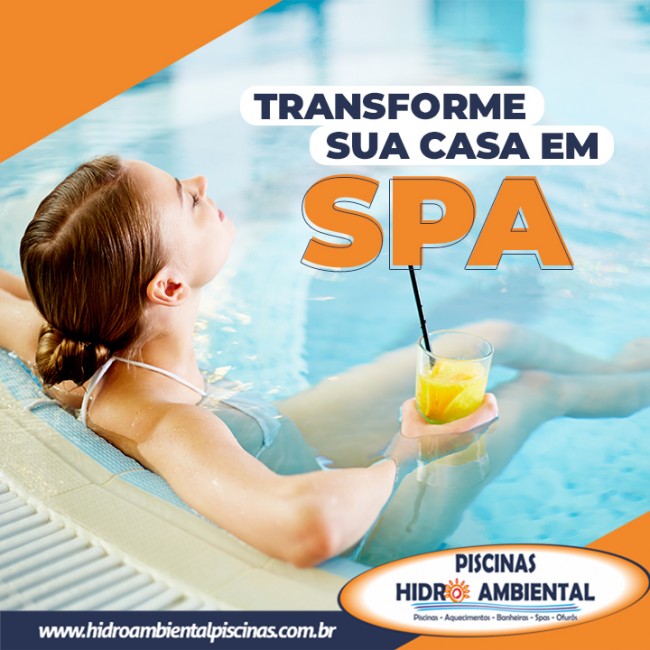 Já está na hora de você transformar sua casa num spa