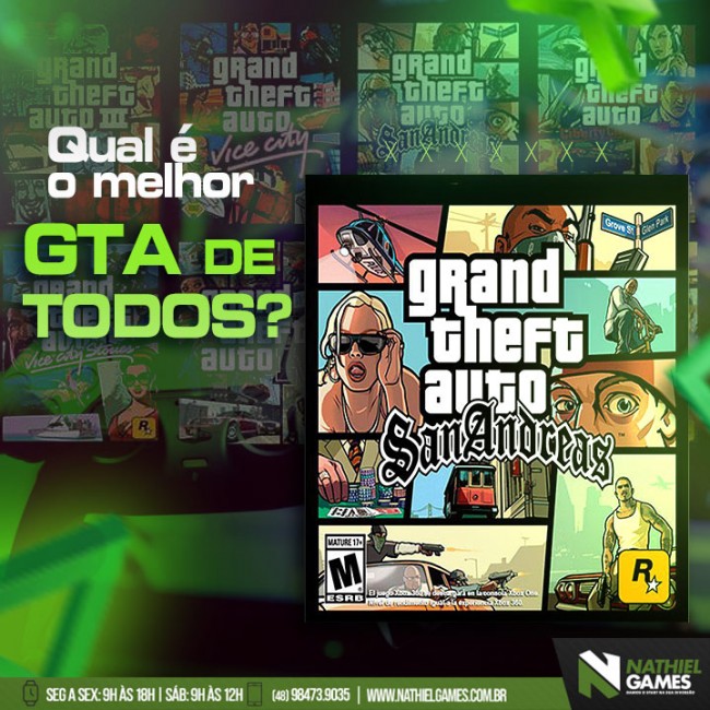 Qual é o melhor GTA de todos?