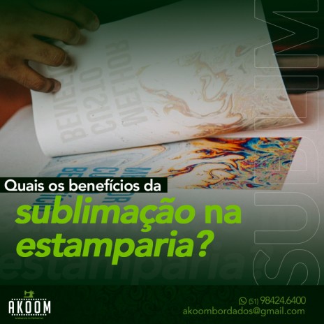 Quais os benefícios da sublimação na estamparia?