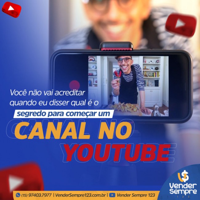 Você não vai acreditar quando eu disser qual é o segredo para começar um canal no Youtube