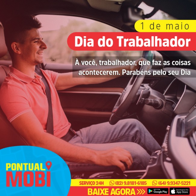 01/05 DIA DO TRABALHADOR