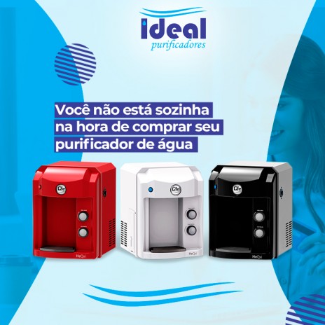 Você não está sozinha na hora de comprar seu purificador de água