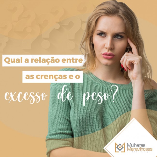 Qual a relação entre as crenças e o excesso de peso?