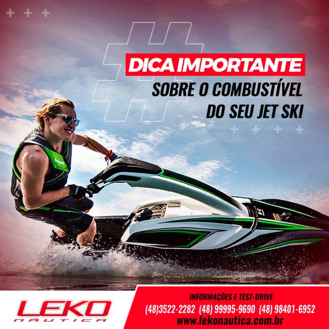 Dica importante sobre o combustível do seu Jet ski