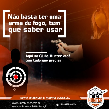 Não basta ter uma arma de fogo, tem que saber usar