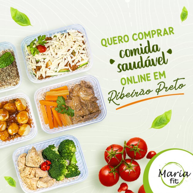 Quero comprar comida saudável online em Ribeirão Preto