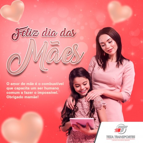 Feliz dia das Mães