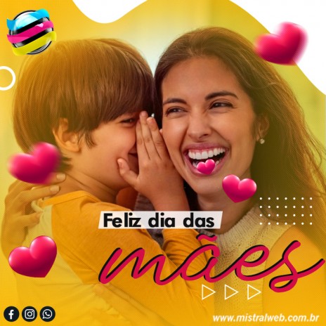 Feliz dia das Mães