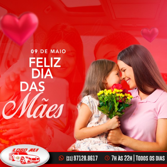 Feliz dia das Mães