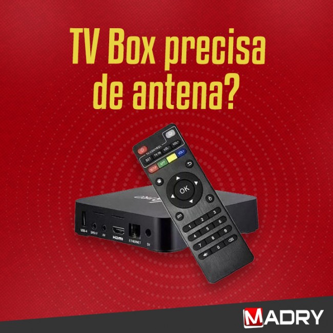 TV Box precisa de antena?