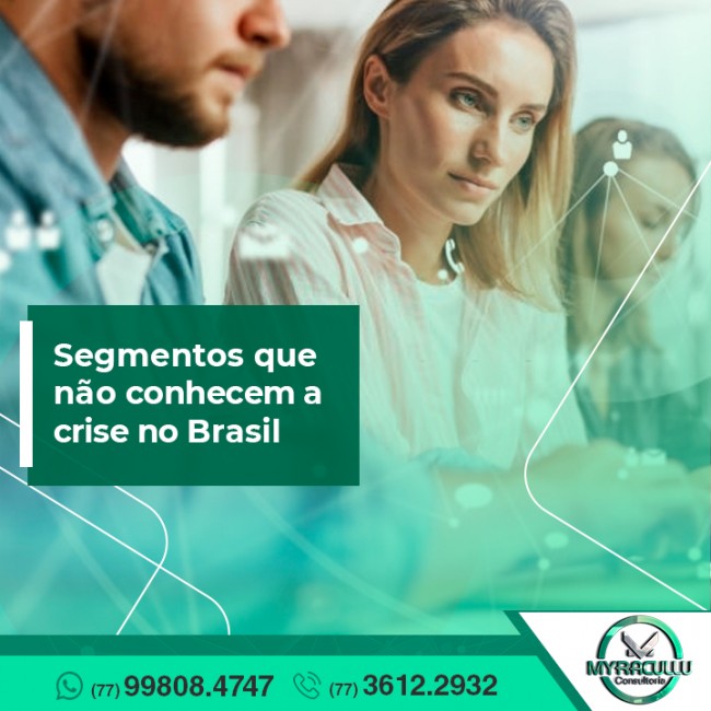 Segmentos que não conhecem a crise no Brasil