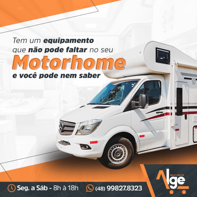 Tem um equipamento que não pode faltar no seu motorhome e você pode nem saber