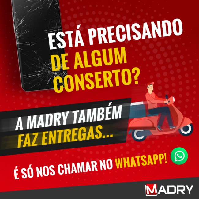 a madry tambem faz entregas, se precisar é so nos chamar no whatsapp