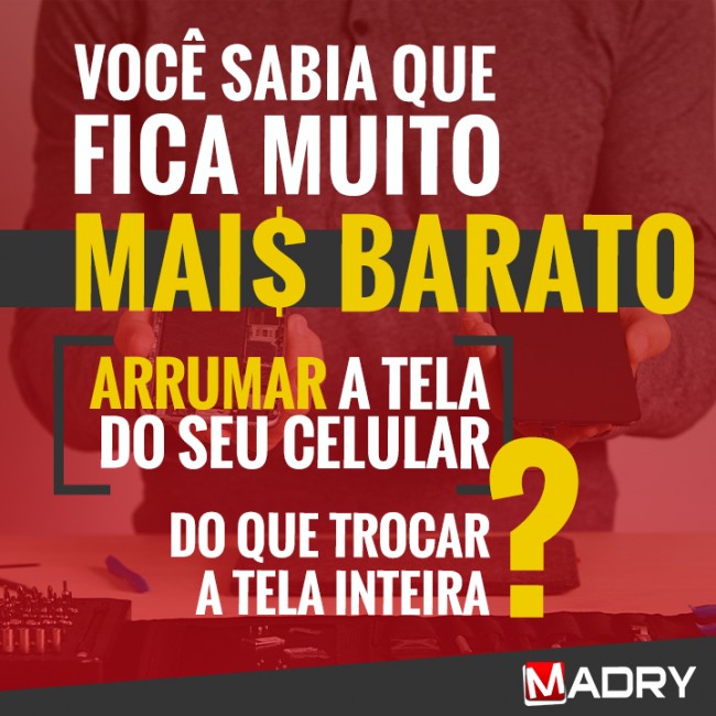 vc sabia que reformando a tela do seu celular fica muito mais barato que trocar a tela inteira?