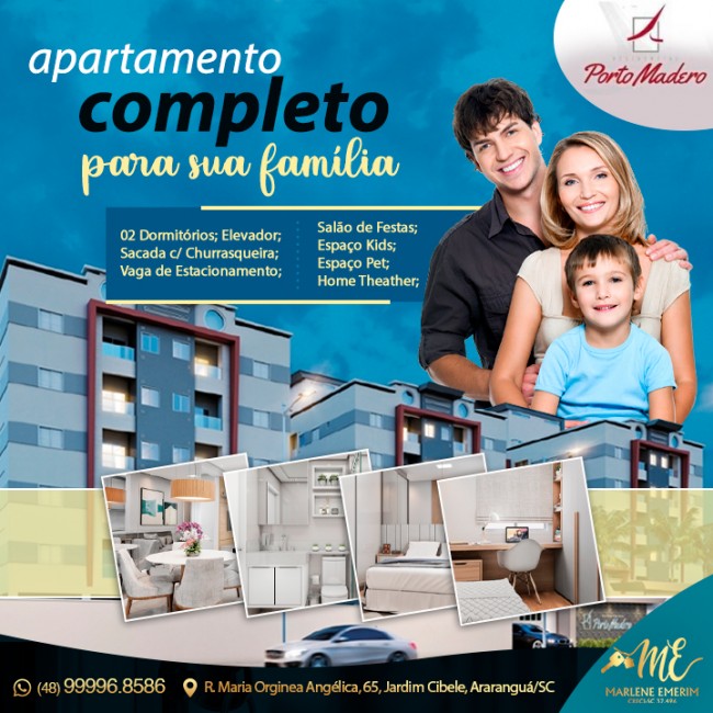 Apartamento Completo para sua Família