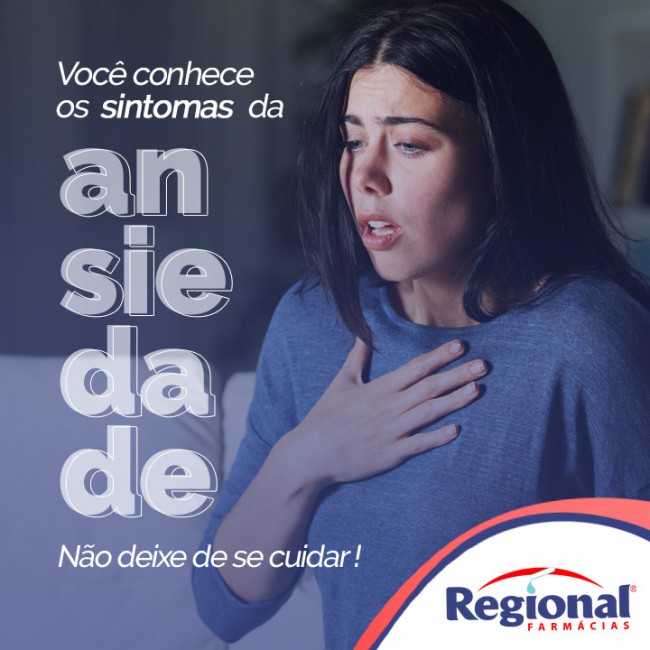 Você conhece os sintomas da ansiedade? Não deixe de se cuidar -